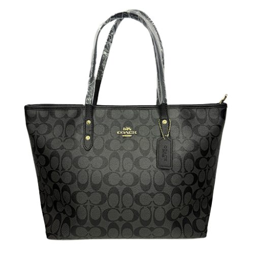 Coach Signature Midnight Reversible Double Side Bag